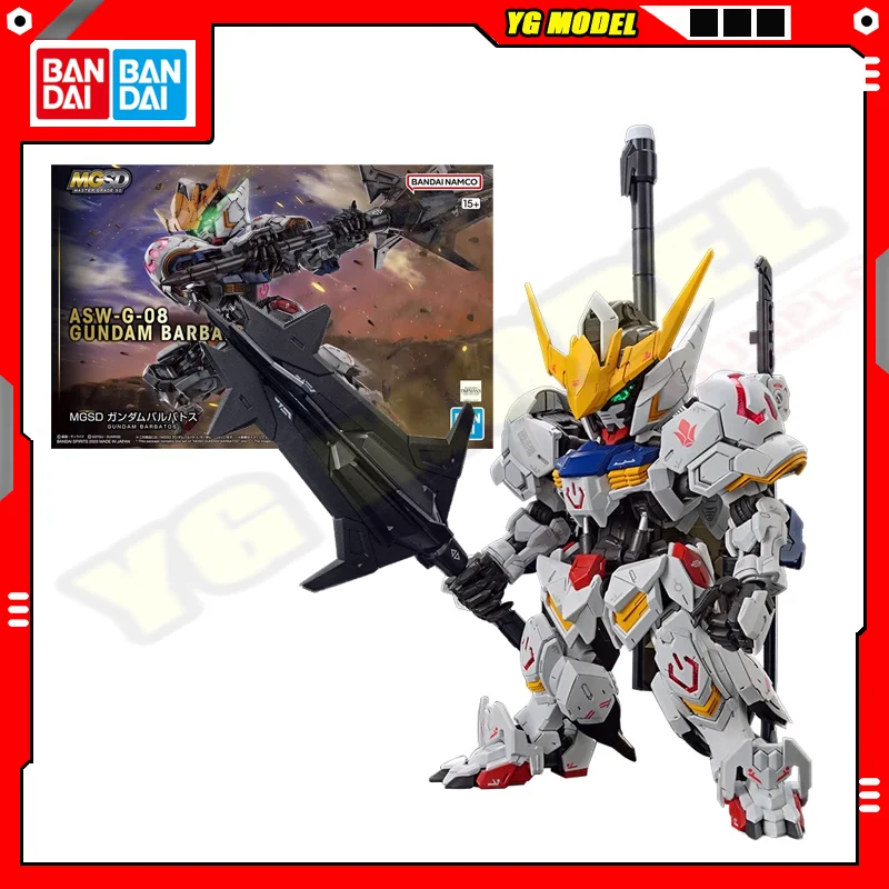 BANDAI MGSD Gundam Barbatos Q-версия стандартная модель в сборе Оригинальные фигурки ASW-G-08 Unicorn