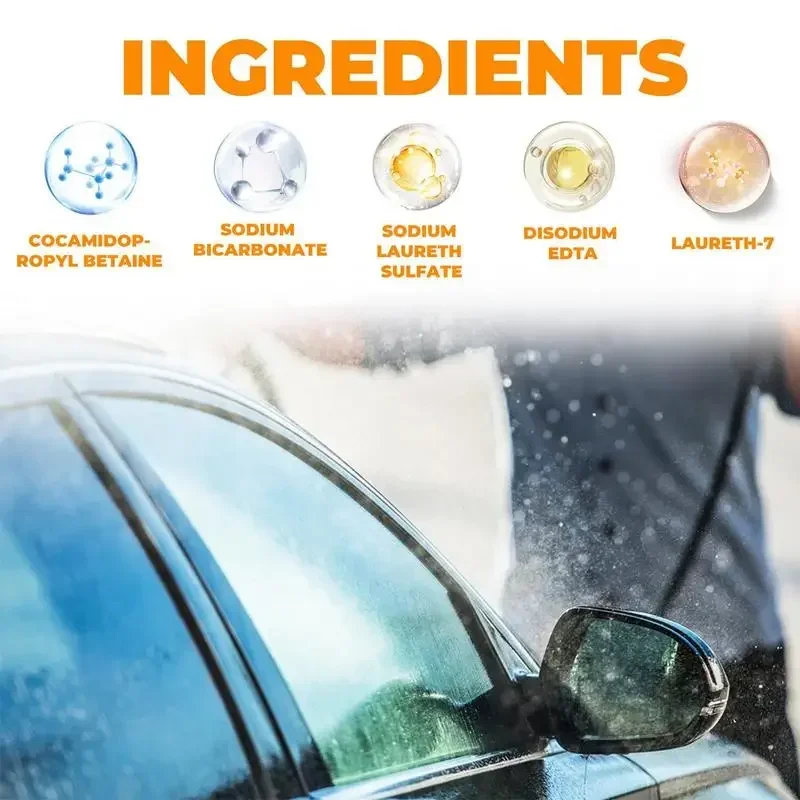 Car Interior Cleaner Gentle Wash Shampoo Headliner For Non-greasy Waterless