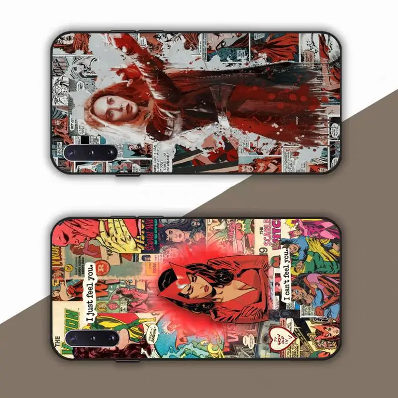 

Disney WandaVision Phone Case For Samsung Galaxy Note 10Pro Note20ultra note20 note10lite M30S Coque