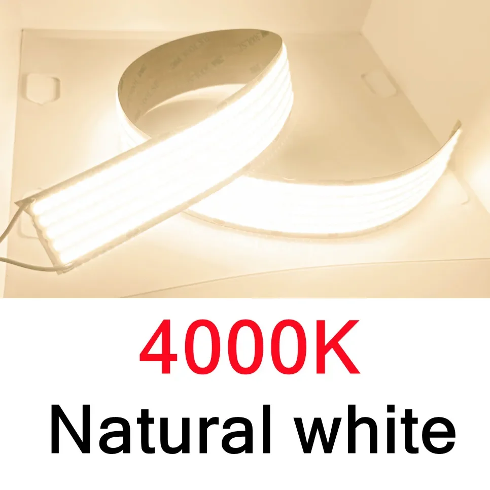 

Светодиодная лента PwwQmm COB 1600 LED/м, 30мм, 24В, для подсветки телевизоров