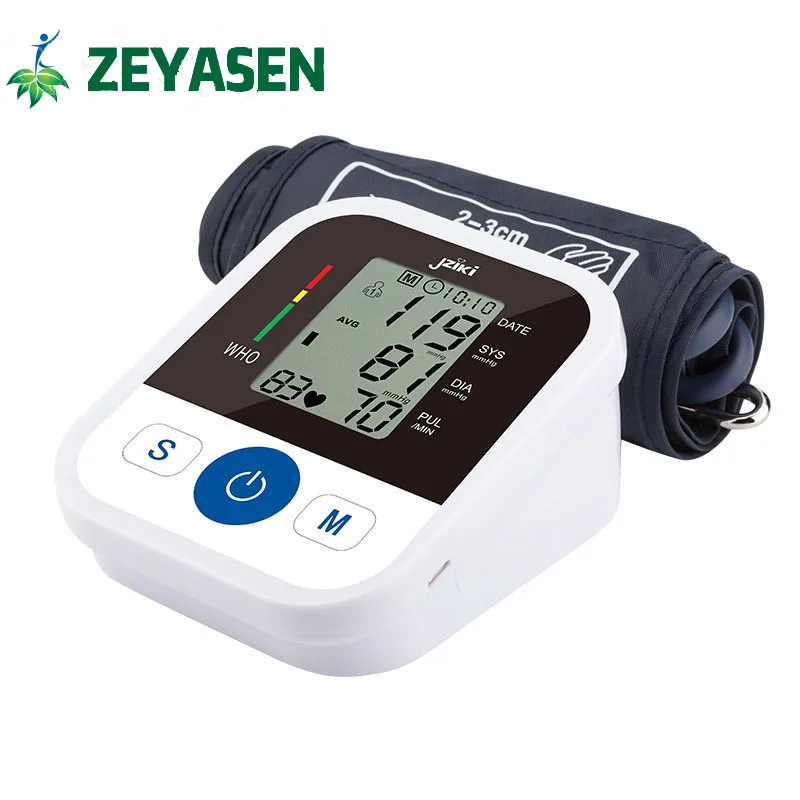 

Цифровой монитор артериального давления, автоматический ручной Тензиометр, большой ЖК-дисплей, электронный сфигмоманометр с голосовыми сообщениями