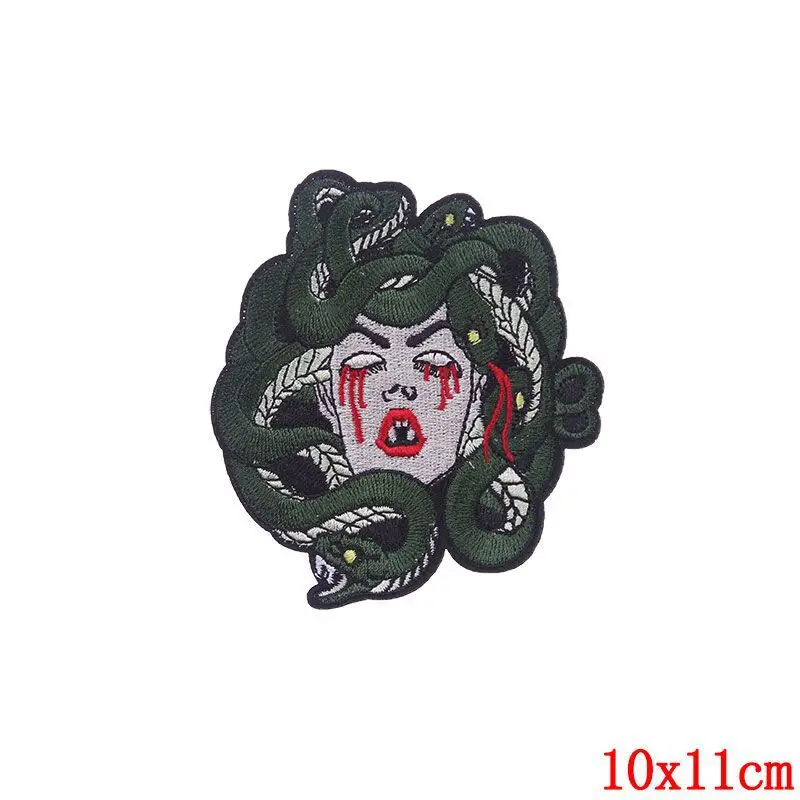 

20pcs/lot Anime Embroidery Patch God Pirate Terror Strange Thing Clothing Decoration Sewing Accessory Diy Iron Heat Applique