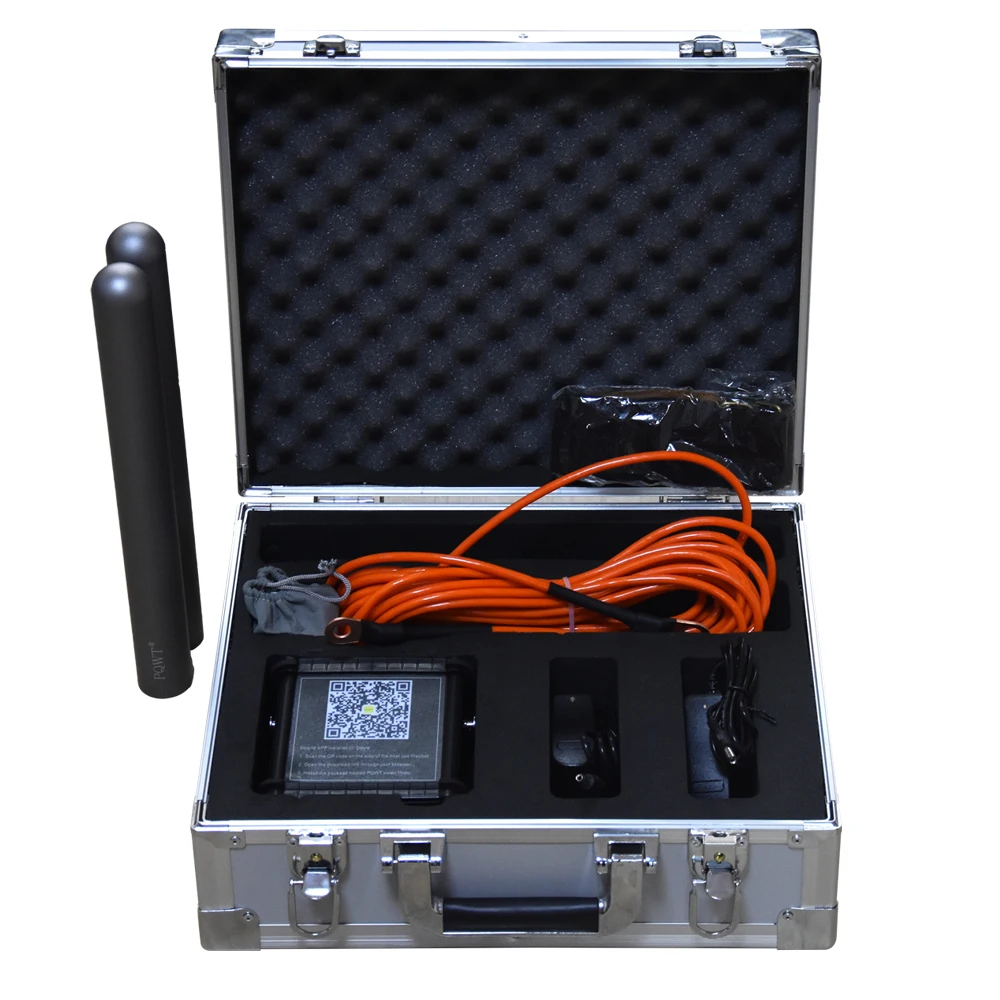 

PQWT M100 Mobile Phone Mapping Underground Water Detector App Groundwater Detect Depth 100m Bore Well Drilling