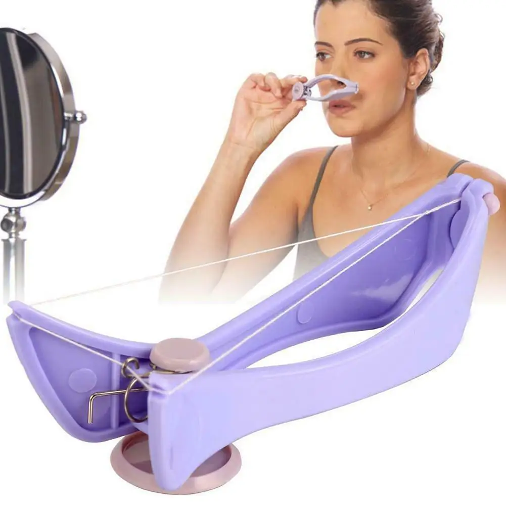 Женское мини-устройство для удаления волос пружинный Эпилятор с нитью удаление