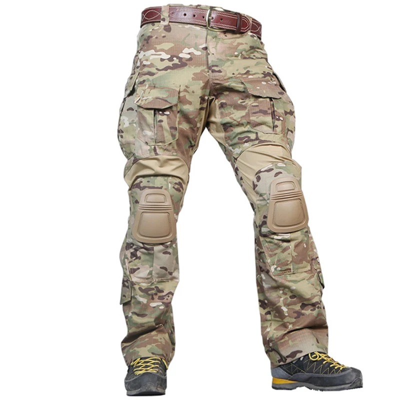 

WOLF ENEMY G3 Combat Pants with Knee Pads Airsoft Tactical Trousers MultiCam Black CP Blue Gen3 Military Hunting Camouflage