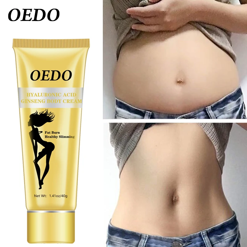 

OEDO Hyaluronic Acid Ginseng Slimming Cream Fat burning Remove cellulite lose weight Slim body Healthy Slimming Burning Creams