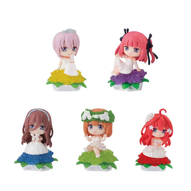 

Bandai Genuine Gashapon The Quintessential Quintuplets Hug The Data Cable 2 Nakano Miku Anime Action Figure Collect Model Toys