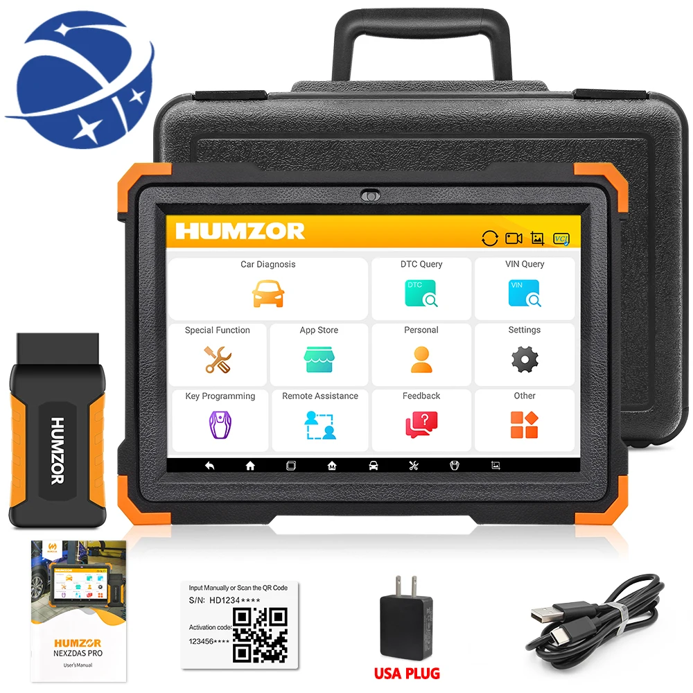 Автомобильный сканер humзор NexzDAS Pro ND366E OBD2 для полной системы IMMO ABS EPB SAS DPF диагностический инструмент для сброса масла