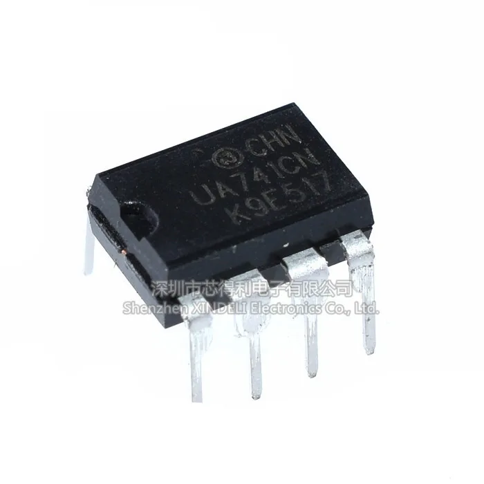 

New original straight plug UA741 UA741CN UA741CP DIP-8 operational amplifier