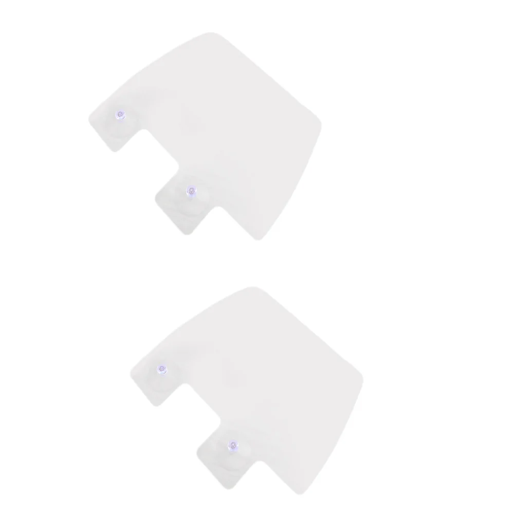 2pcs Suction Cups Guard Sink Splatter Shield Kitchen Guard Retaining Plate Kitchen Washing Baffle