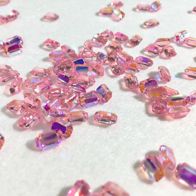 50 шт. подвески для ногтей Aurora Squar (6 мм)