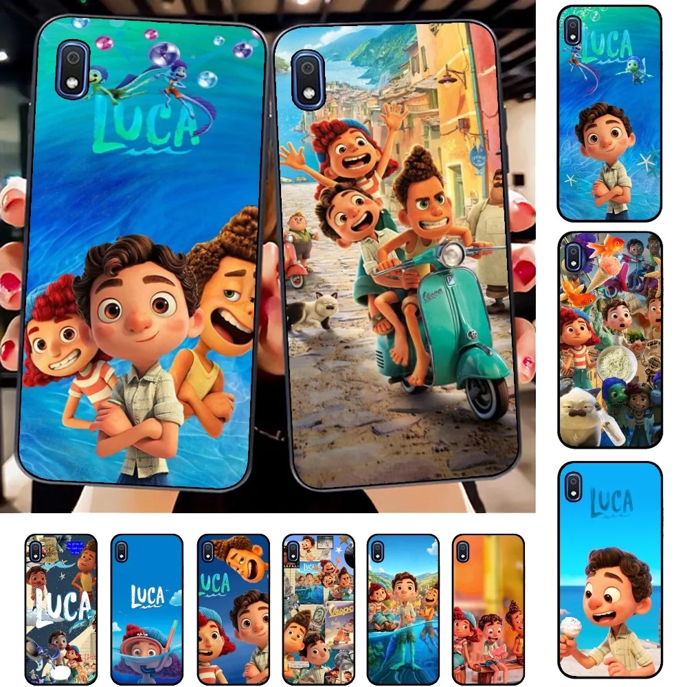 Чехол для телефона Disney Movie Luca Samsung A 10 11 12 13 20 21 22 30 31 32 40 51 52 53 70 71 72 73 91 корпус