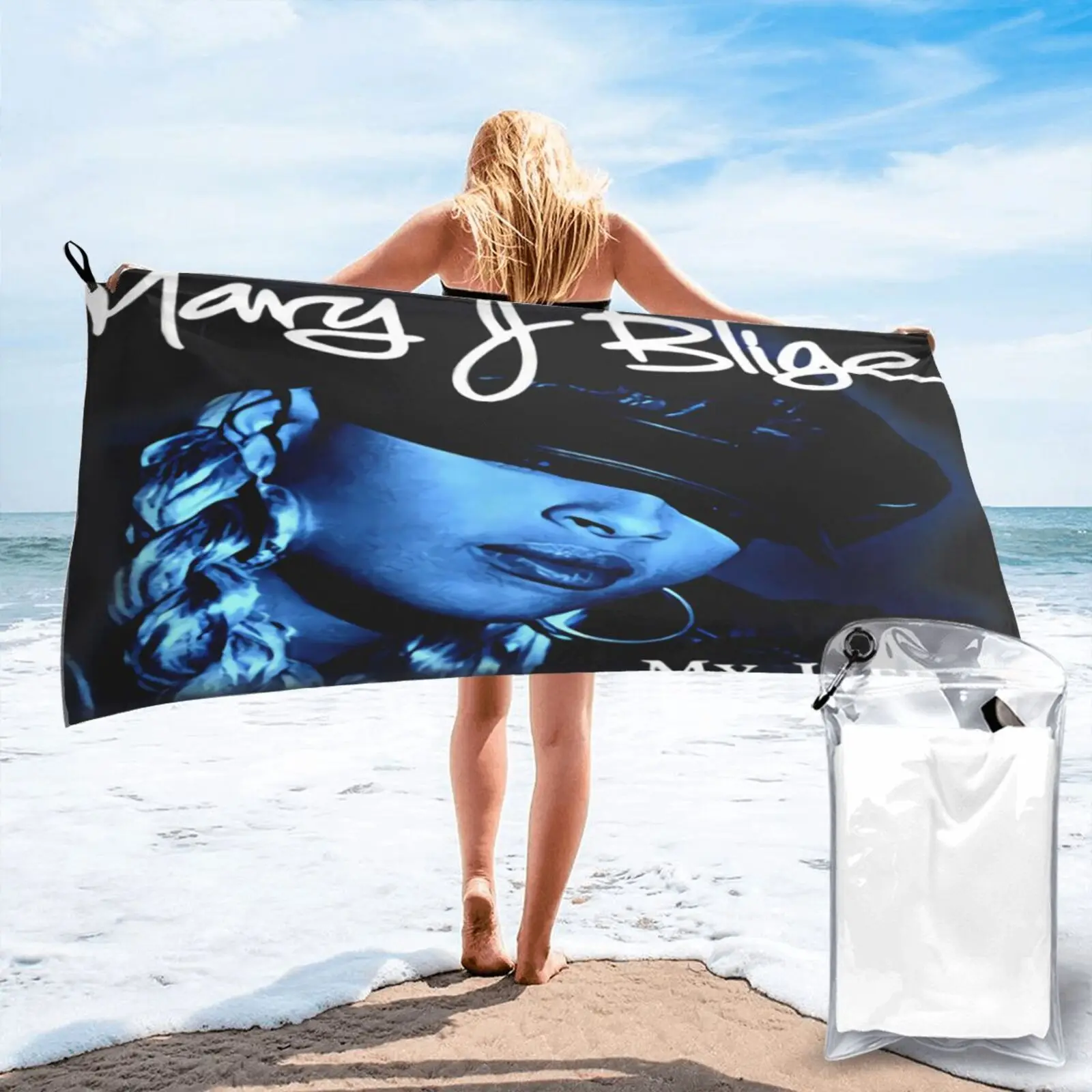 

Пляжное полотенце Mary J Bl1Ge My Life 2020, банный халат, женское полотенце, банное полотенце для лица, банное полотенце, Большое пляжное полотенце дл...