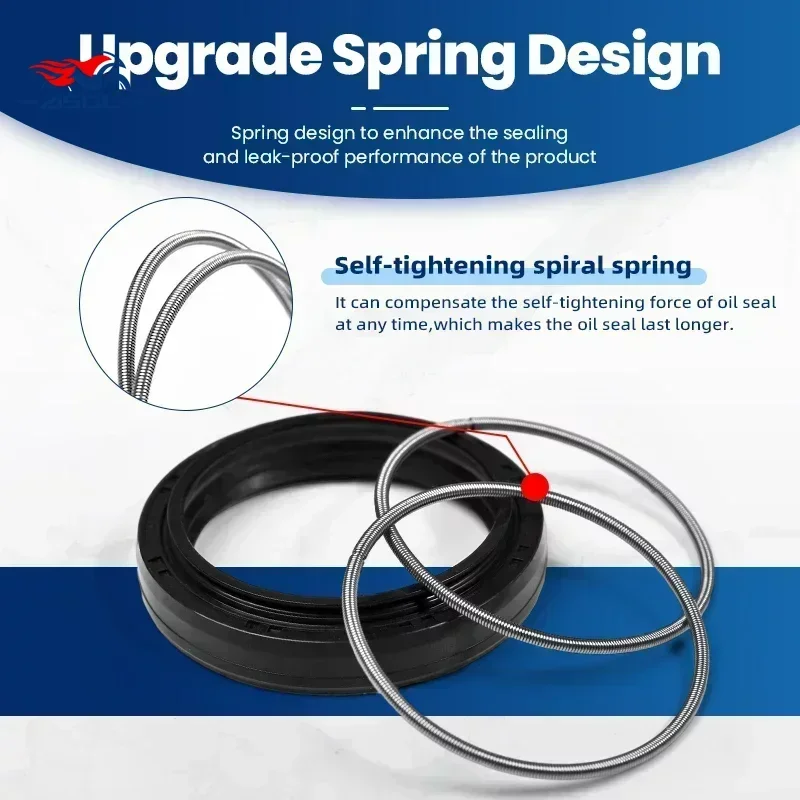 Передний амортизатор вилки 41x53x8 41*53*8 масляный уплотнитель 41 53 пылезащитная