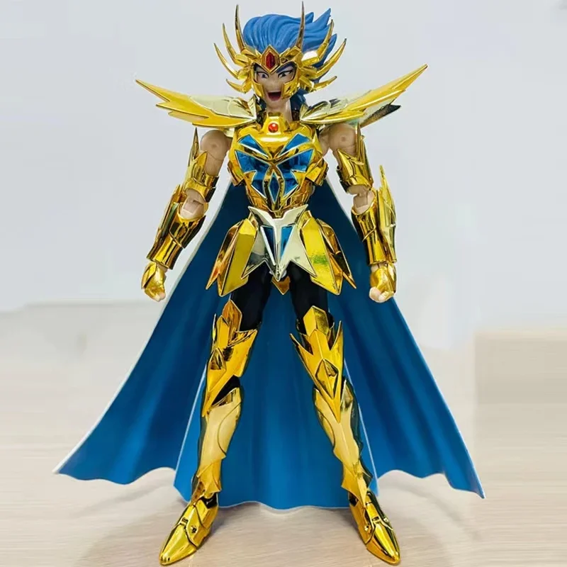 Фото Модель JM.MST Saint Seiya Myth Cloth EXM/EX Рак Death Mask 24K/OCE Gold Knights of The Zodiac Металлическая броня Фигурка Игрушки №3