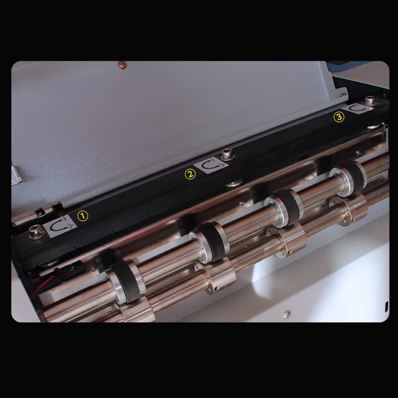 331 Автоматическая цифровая машина для сгибания электрическая сгибающая бумаги в