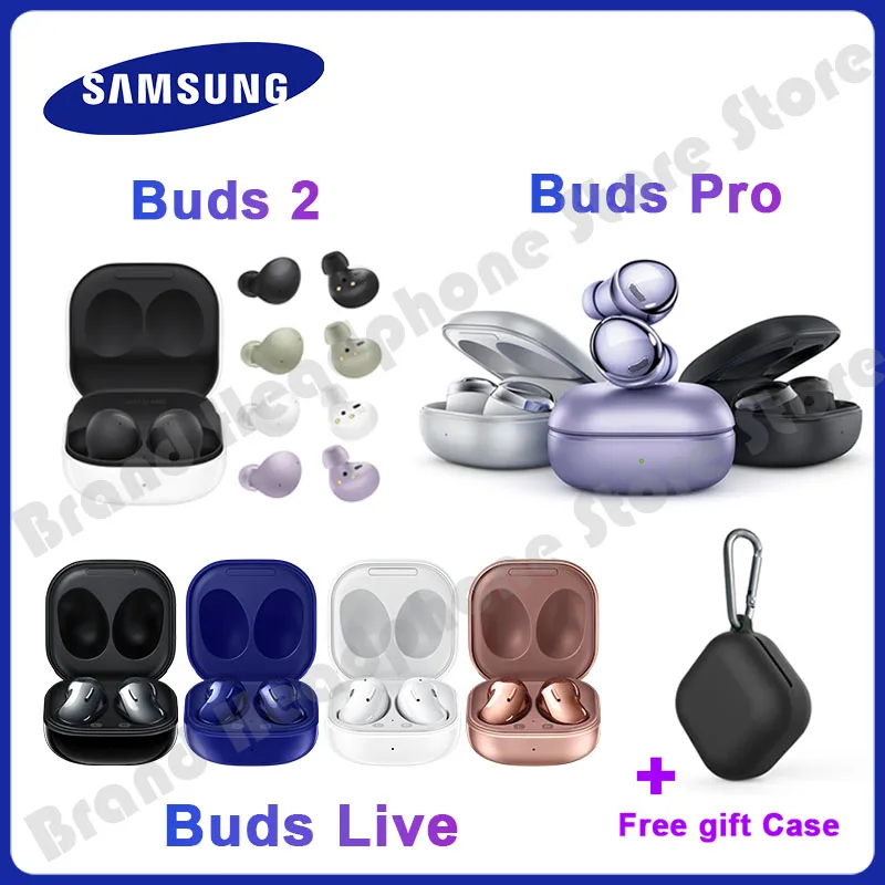 

Original Samsung Galaxy Buds Pro/Buds 2/Buds Live Wireless bluetooth Headset sports running headphone HK Version + Free Cover