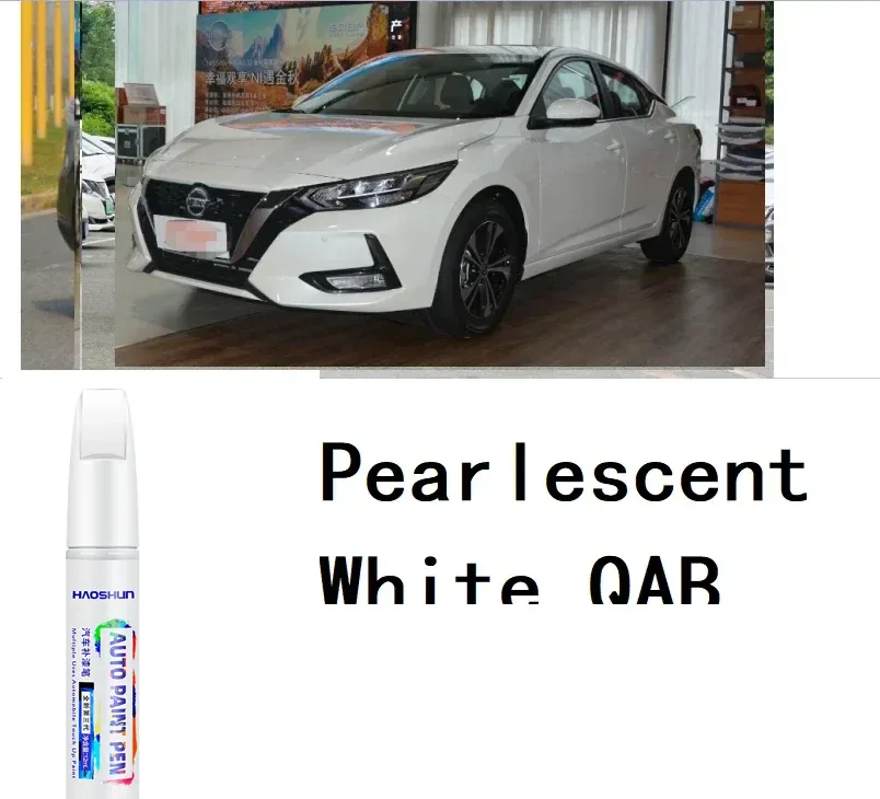 

Ручка для ремонта царапин подходит для Nissan Pearly White QAB Ivory White QX1 Pearl White QAB Ручка для ремонта краски Автомобильные царапины