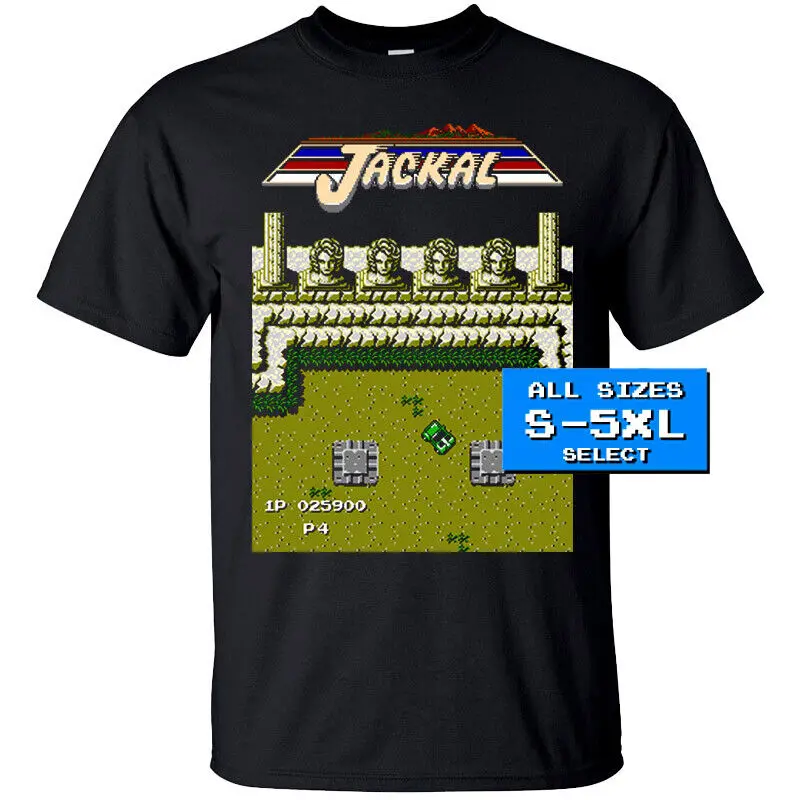 Футболка Jackal Nes Stage 2 черная все размеры стандартный 100% хлопок