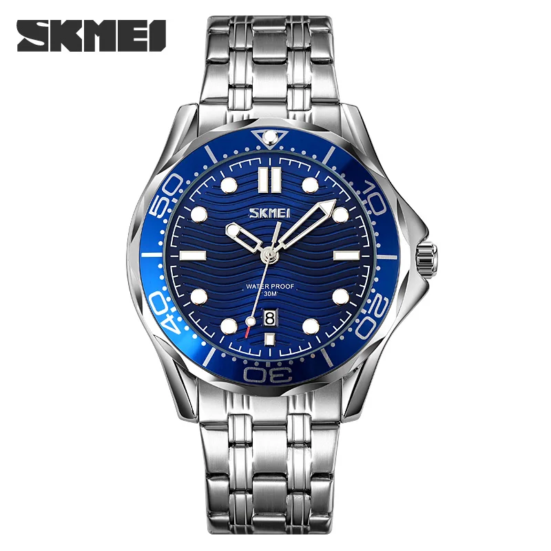 

Skmei Brand Watch For Man Luxury Fashion Quartz Watches Simple Dial Calendar Display Waterproof Wristwatch Men's Watch Relogio