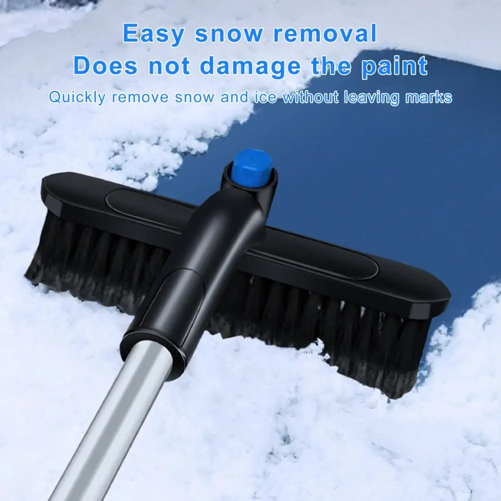 

Durable Car Snow Shovel Rotatable Brush Head Labor-saving Snow Shovel Auto Windshield Defrosting Shovel
