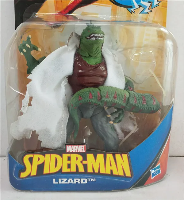 Подвижная экшн-фигурка комиксов Marvel шарниры в виде ящерицы Человека-паука