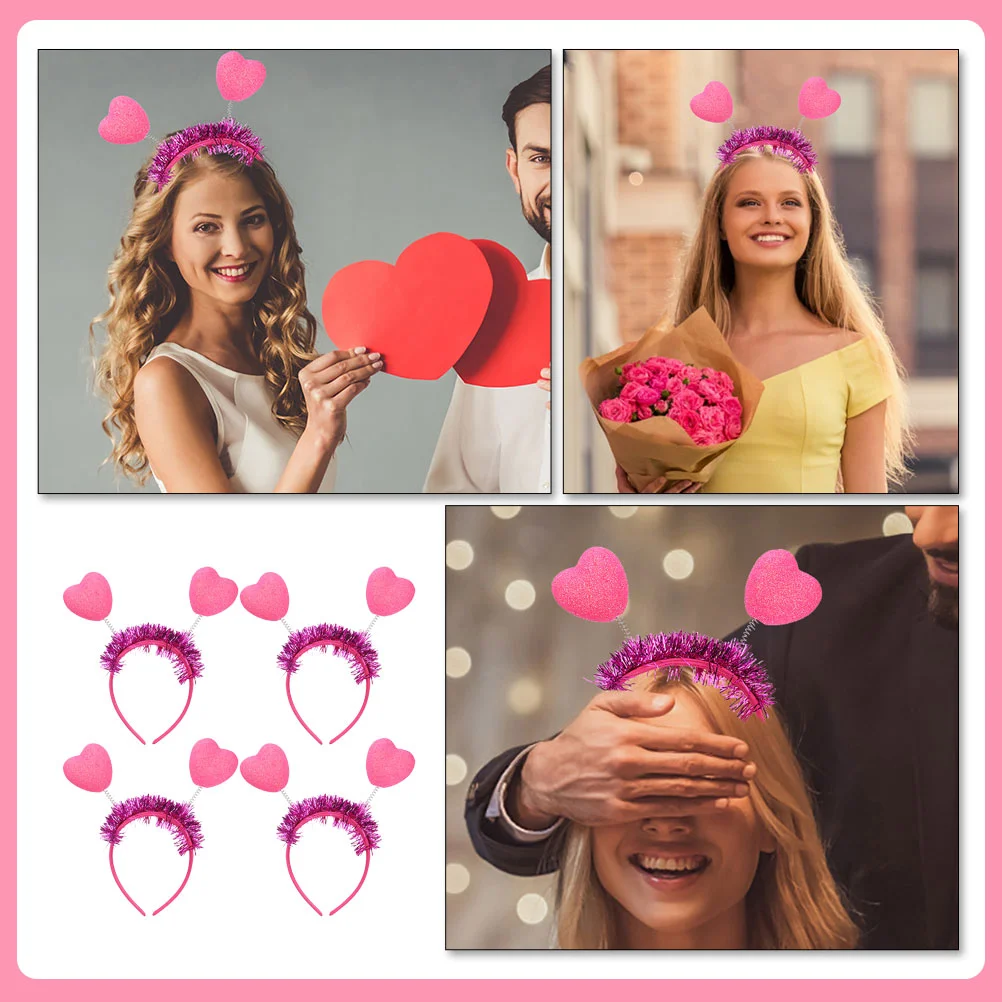 4 шт. повязка на голову Love Cupid декоративные обручи для волос вечеринки аксессуары