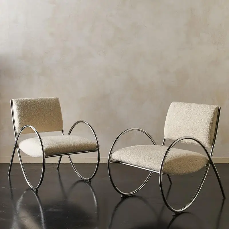 Симпатичные Бархатные простые стулья для гостиной недорогие эргономичные