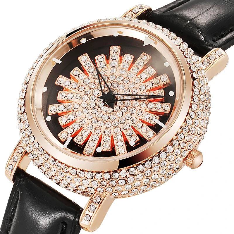

2023 Rose Gold Women Fashion Watch Creative Ladies Wrist Watch Stainless Steel Stylish Desgin Quartz Watches for Female reloj