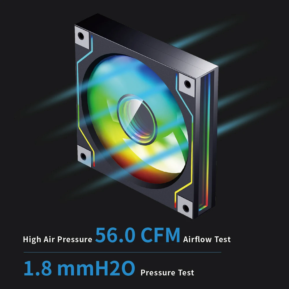 Корпус вентилятора Darkflash DM20 ARGB 120 Мм