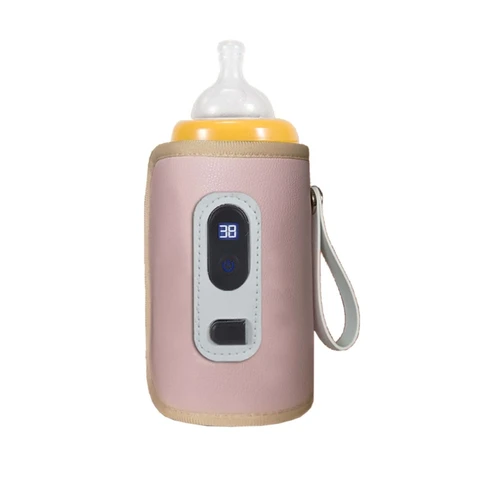USB-подогреватель для бутылочек с молоком, портативный термос для бутылочек с молоком, дорожный нагревательный рукав для детских