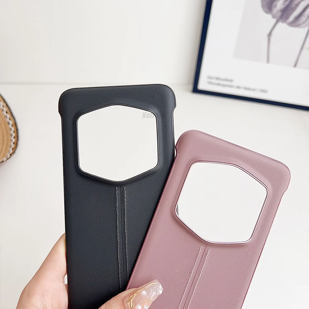 Оригинальная модель телефона для Honor Magic 6 задняя крышка из искусственной кожи с