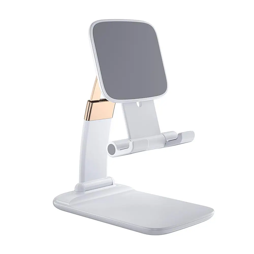 

Tablet Support Adjustable Ergonomic Desktop Phone Stand Foldable Gravity Cellphone Holder Smartphone Mount