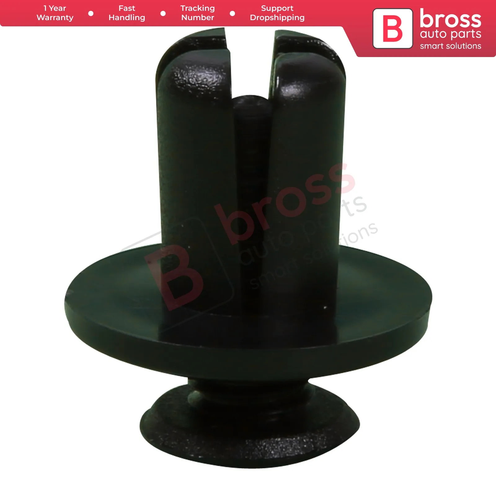 BCF108 10 шт. фиксатор нажимного типа для бампера, для Hyundai : 86590-28000; KIA: 0G03250037A; Mazda: Φ; Ford: B092-51-833