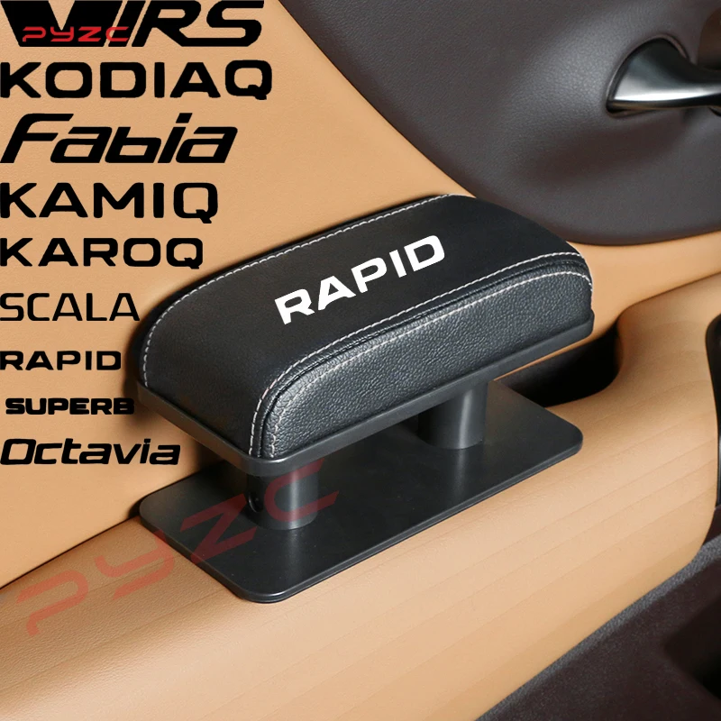 Auto Armsteun Elleboog Steun Verstelbare Standaard для Skoda Octavia Rapid Superb Kodiaq Scala Karoq Kamiq Virs Fabia