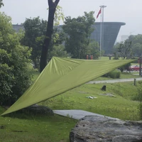 triangle awning waterproof tarp tent shade ultralight garden canopy sunshade outdoor camping hammock tourist beach sun shelter