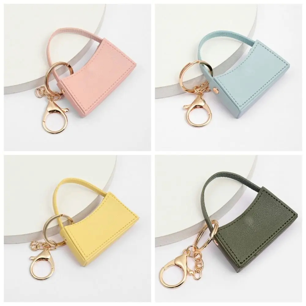 Kawaii мини-брелок милая маленькая изогнутая сумка брелок ярких цветов подвеска