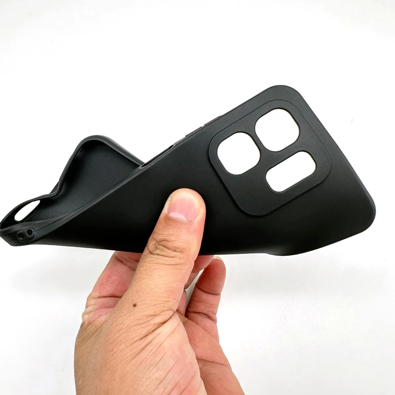 Противоударный мягкий черный чехол из ТПУ для Infinix Hot 50i X6531 силиконовый телефона