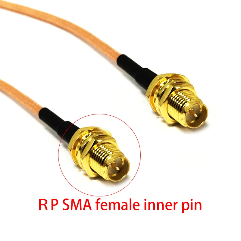 

New Modem Coax Cable RP-SMA Female To RP-SMA Jack Connector RG316 15CM 6inch Adapter RF Pigtail