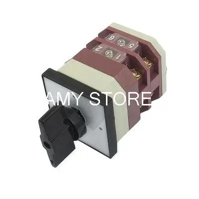 380 В/переменного тока 220 4-позиционный поворотный кулачок 8 винтовых клемм