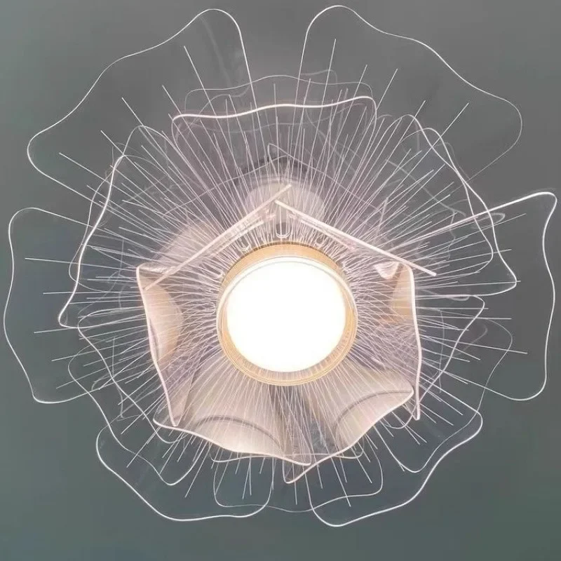 Итальянский минималистичный подвесной светильник с лепестками подвесная люстра