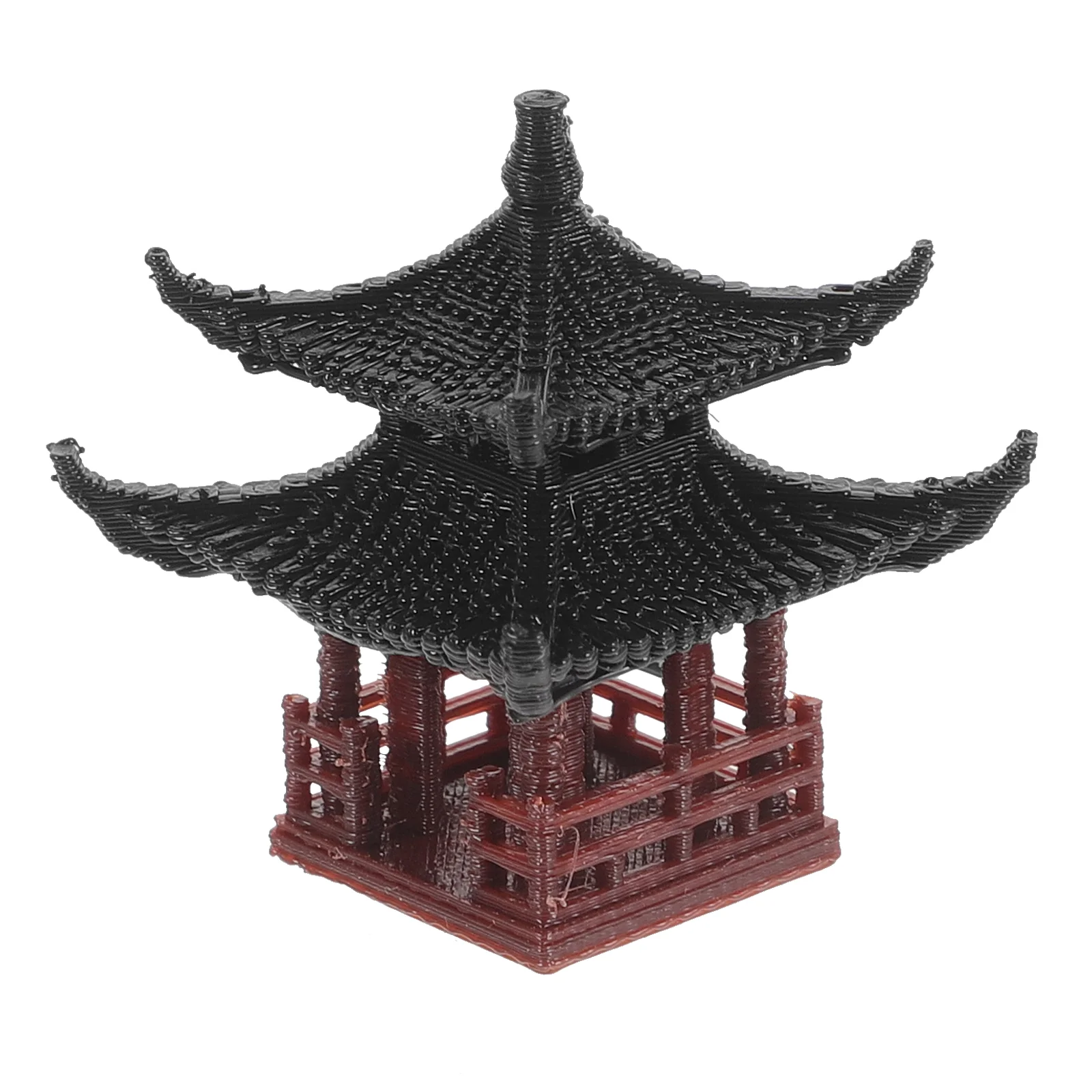 

Zen Garden Pavilion Tabletop Ornament Miniature Decoration Aquarium Adornment Japanese Lanterns Outdoor