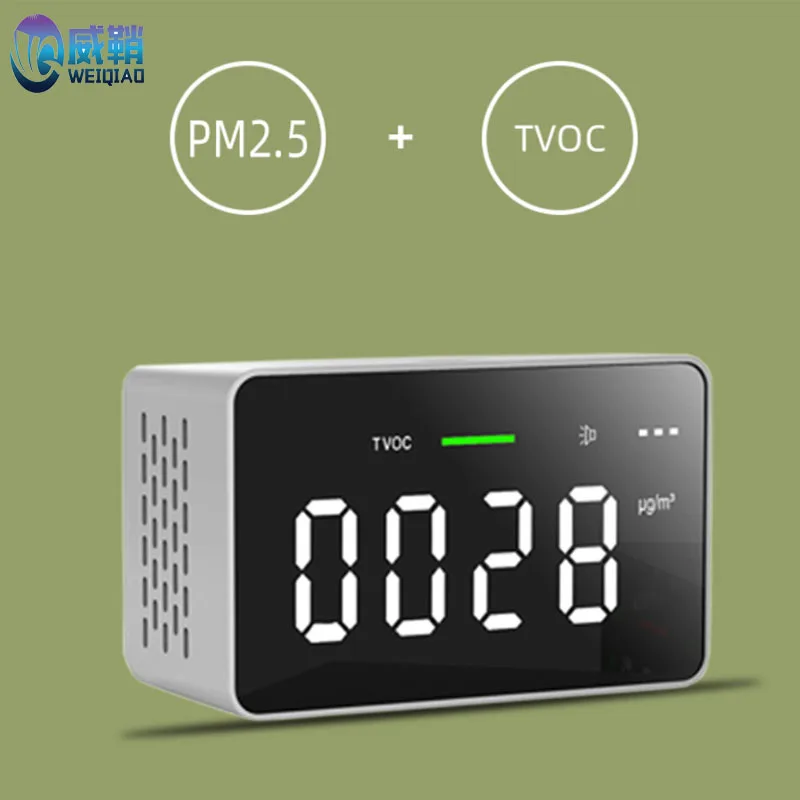 

Портативный лазерный датчик частиц PM2.5 A10 с USB-зарядкой