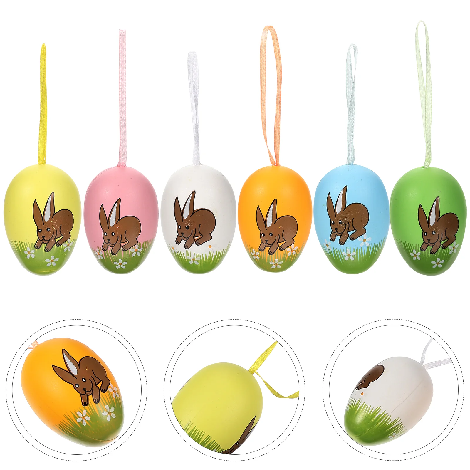 

Easter Egg Decorations Decoration Tree Eggs Hanging Pendant Party Ornaments Holiday Crafts Basket Favors Fillers Toys Craft