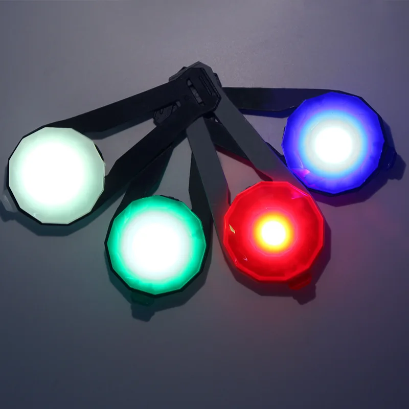 

LED Pet Collar Pendant Pet Dog Cat Safety Flashing Night Light Luminous Collar Necklace Pendant for Training Walking