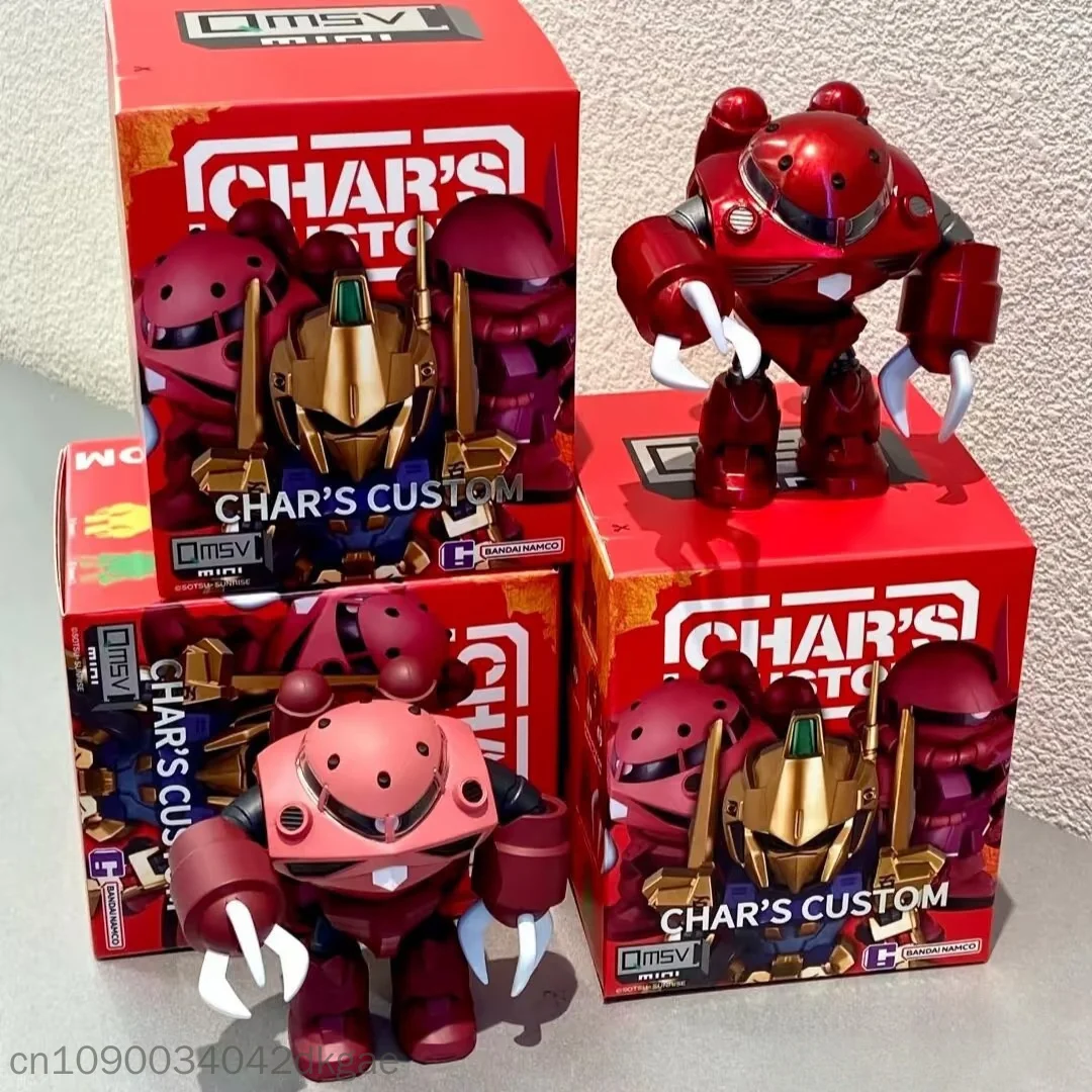 Фото Коллекционная фигурка Bandai Namco QMSV Mini Char Sazabi Gundam Mobile Warrior: Анимационный сувенир, подарочная коробка-сюрприз для коллекционеров №3