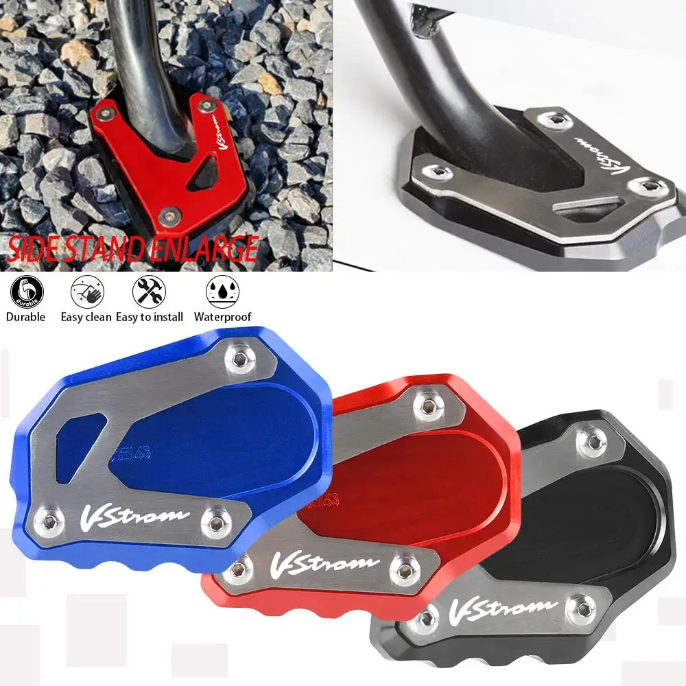 

2019-2023 FOR Suzuki V-Strom VStrom 1000 1050 XT 1000XT 1050XT Motorcycle Foot Side Stand Enlarger Extension Kickstand Plate Pad