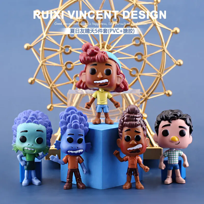 

Original Disney Luca Action Figure Retro Vintage Figurine Doll Collectible Model Toys Kids Gift Free Shipping