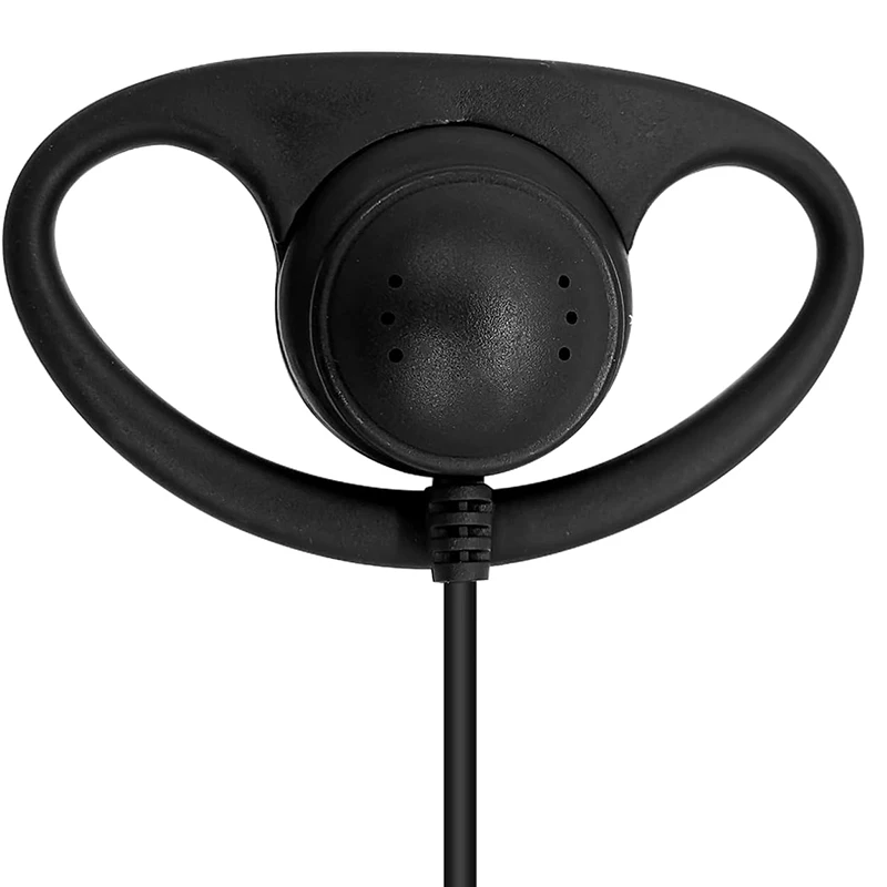 RISENKE BD502i Earpiece for Hytera PD502 PD562 PD482i PD402i TC508 TC580 TC610 RDR2500 XR150 Walkie Talkie Headset with PTT Mic