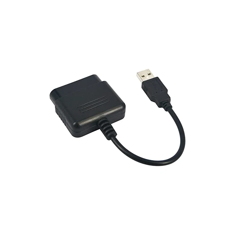 

PS2 Controller to USB Adapter Converter, Compatible with PS1/PS2 Controller Gamepad to PS3/PC Controller No Need Driver